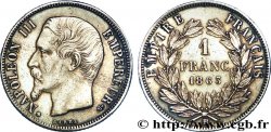 1 franc Napoléon III, tête nue 1863 Strasbourg F.214/21