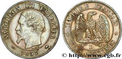 Deux centimes Napoléon III, tête nue 1857 Lyon F.107/47 TTB50 