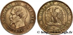 Deux centimes Napoléon III, tête nue 1857 Bordeaux F.107/49