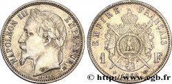 1 franc Napoléon III, tête laurée 1869 Strasbourg F.215/15