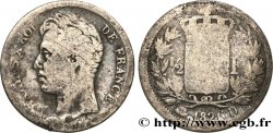 1/2 franc Charles X 1826 Lyon F.180/5 B10 