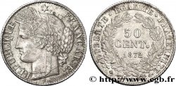 50 centimes Cérès, Troisième République 1872 Paris F.189/3