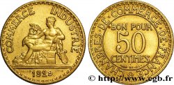 50 centimes Chambres de Commerce 1929  F.191/11