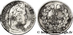 1/4 franc Louis-Philippe 1831 Lille F.166/11 MB30 