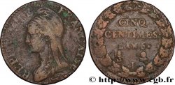 Cinq centimes Dupré, grand module 1797 Limoges F.115/23