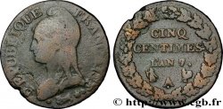 Cinq centimes Dupré, grand module 1799 Paris F.115/51