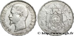 5 francs Napoléon III, tête nue 1855 Lyon F.330/5