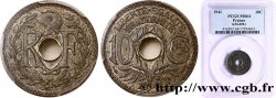 10 centimes Lindauer en zinc, Cmes souligné et millésime sans points 1941  F.140/1