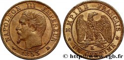 Un centime Napoléon III, tête nue 1853 Bordeaux F.102/5