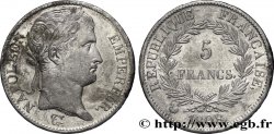 5 francs Napoléon Empereur, République française 1808 Paris F.306/2 TTB50 