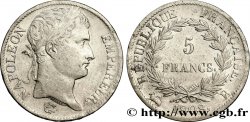5 francs Napoléon Empereur, République française 1808 Rouen F.306/3 VF30 