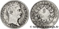 5 francs Napoléon Empereur, Empire français 1811 Bayonne F.307/34