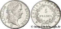 5 francs Napoléon Empereur, Empire français 1814 Paris F.307/76