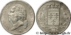 5 francs Louis XVIII, tête nue 1821 Paris F.309/60