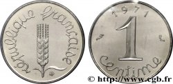 Piéfort acier de 1 centime Épi 1971 Paris F.106/21P