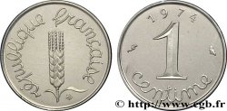 Piéfort acier de 1 centime Épi 1974 Pessac F.106/25P FDC70 