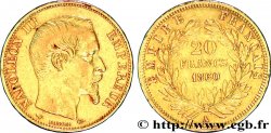 20 francs or Napoléon III, tête nue 1860 Paris F.531/17 XF45 