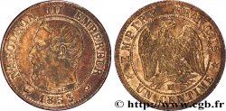 Un centime Napoléon III, tête nue 1853 Marseille F.102/7 TTB48 