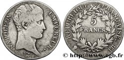 5 francs Napoléon Empereur, Calendrier grégorien 1806 Strasbourg F.304/3