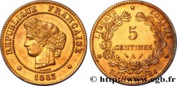 5 centimes Cérès 1883 Paris F.118/24