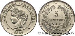 5 centimes Cérès 1886 Paris F.118/28