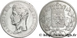 5 francs Charles X, 1er type 1826 Limoges F.310/20