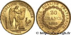 20 francs or Génie, Troisième République 1889 Paris F.533/12