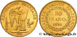 20 francs or Génie, Troisième République 1895 Paris F.533/19 MS60 