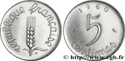 Pré-série sans le mot ESSAI de 5 centimes Épi 1960 Paris F.124/1 SPL64 