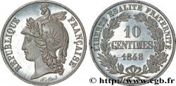 Concours de 10 centimes, essai en étain d’Alard 1848 Paris VG.3130 var. SPL64 