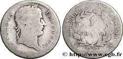 1 franc Napoléon Ier tête laurée, République française 1808 Lille F.204/15