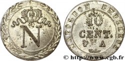 Faux de 10 cent. à l&nbsp;N couronnée 1808 Paris F.130/2 var. SUP60 