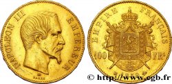 100 francs or Napoléon III, tête nue 1859 Strasbourg F.550/8