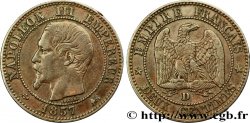 Deux centimes Napoléon III, tête nue 1857 Lyon F.107/46 TTB45 
