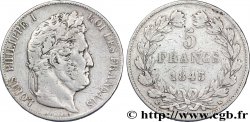 5 francs IIIe type Domard 1845 Bordeaux F.325/8