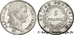 5 francs Napoléon Empereur, Empire français 1812 Lille F.307/57