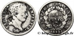 Demi-franc Napoléon Ier tête laurée, Empire français 1813 Lille F.178/62