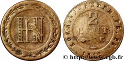 2 cent. 1812 Cassel VG.2041  TB20 