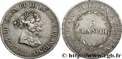 5 franchi, moyens bustes 1805 Florence M.432  TTB48 