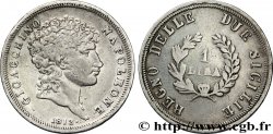 1 lira 1813 Naples M.305  TTB40 