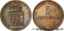 5 centesimi 1830 Milan M.124 