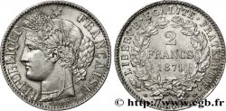 2 francs Cérès, avec légende 1871  Paris F.265/3