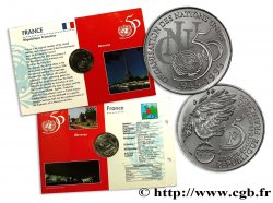 5 francs Cinquantenaire de l’ONU 1995 Pessac F.345/1