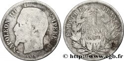 1 franc Napoléon III, tête nue, différent main 1860 Paris F.214/14