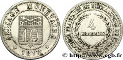 Essai d’alliage de 10 centimes 1877  VG.3897  SUP58 