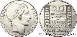 Épreuve de 20 francs Turin en cupro-nickel 1939  G.852  SUP62 