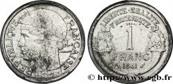 Essai de 1 franc Morlon en zinc 1941 Paris F.221/1 var.
