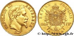 100 francs or Napoléon III, tête laurée 1868 Paris F.551/10 TTB50 