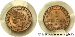 1 centime Cérès 1875 Bordeaux F.104/5