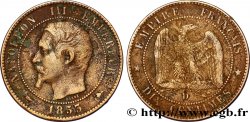 Dix centimes Napoléon III, tête nue 1853 Lyon F.133/5